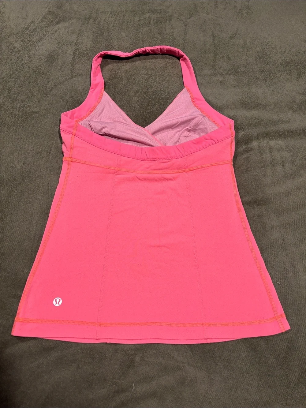 lululemon Pink Halter yoga top